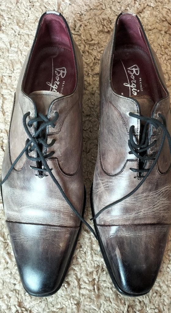 Borgioli heren schoenen maat 42, Kleding | Heren, Schoenen, Overige kleuren, Ophalen of Verzenden, Zo goed als nieuw, Borgioli