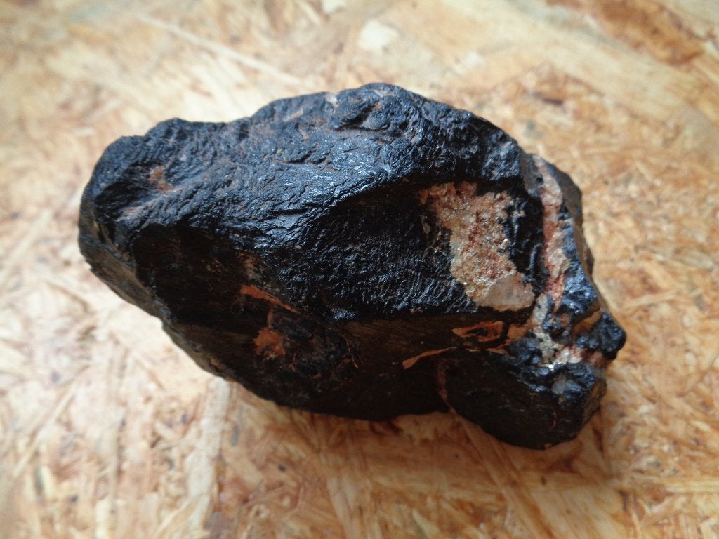 GROTE ZWARTE TOERMALIJN edelsteen, Ophalen
