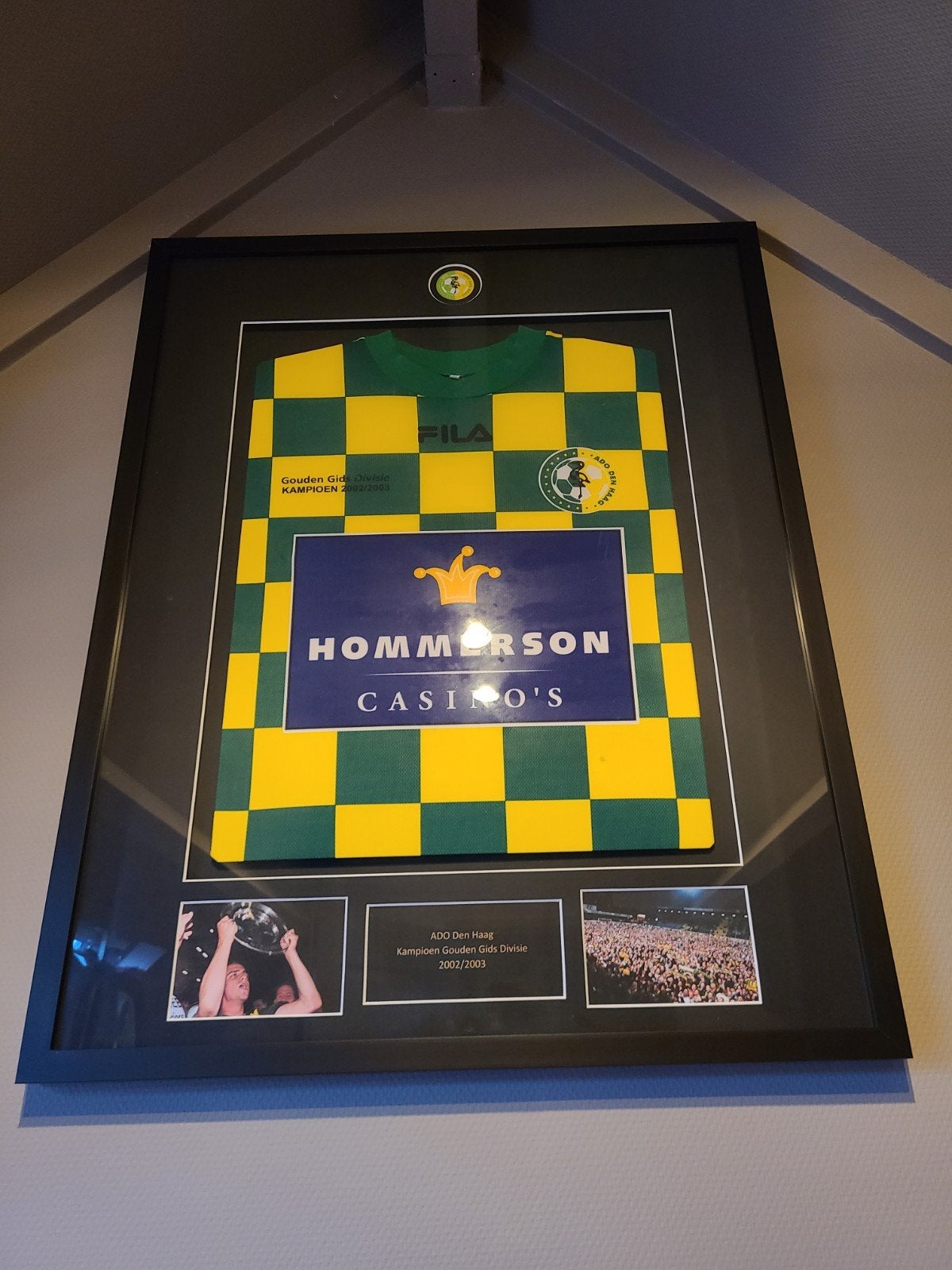 ado den haag shirt ingelijst, Euro, Ophalen, Zo goed als nieuw