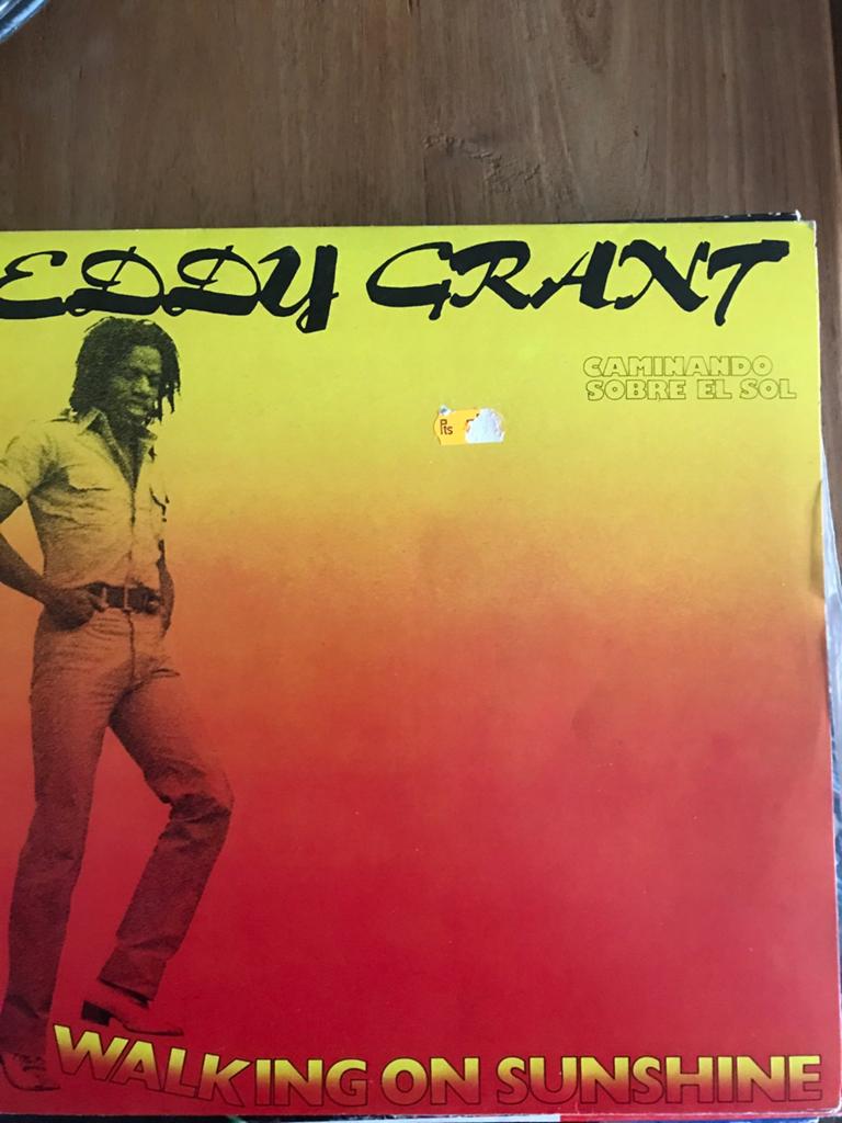 Vinyl lp Eddy Grant Caminando sobre, Ophalen of Verzenden, Zo goed als nieuw, 12 inch