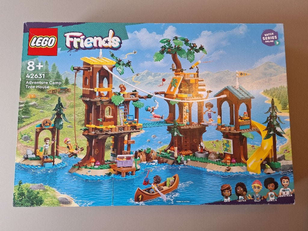 LEGO Friends 42631 + 42622 Avonturenkamp compleet + doos, Lego, Friends, Ophalen of Verzenden, Complete set