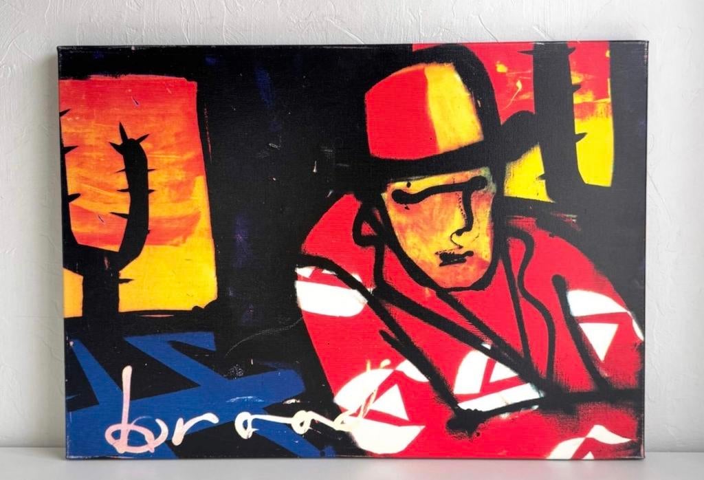 Herman Brood schilderijen op canvas, Antiek en Kunst, Kunst | Schilderijen | Modern, Ophalen