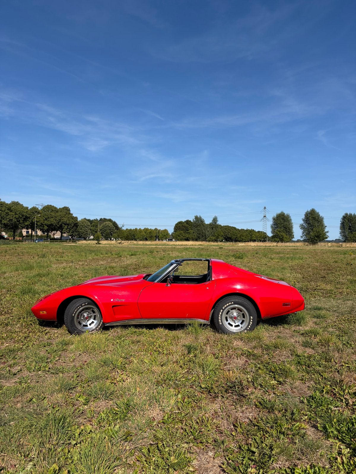 Chevrolet Corvette 5.7 Stingray AUT 1976 Rood, foto 3
