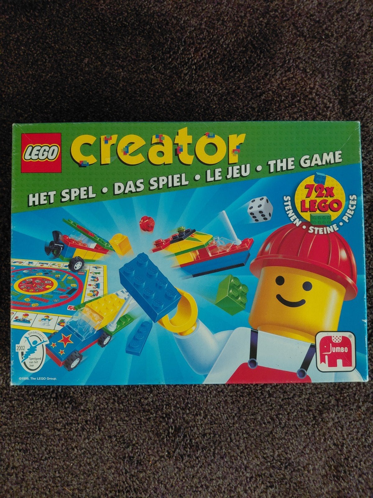 Lego creator bordspel 1999 COMPLEET, Ophalen of Verzenden, Zo goed als nieuw