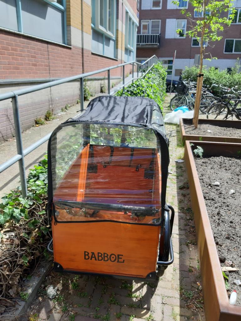 Bakfiets, Overige merken, 4 kinderen of meer, Huif, Ophalen of Verzenden