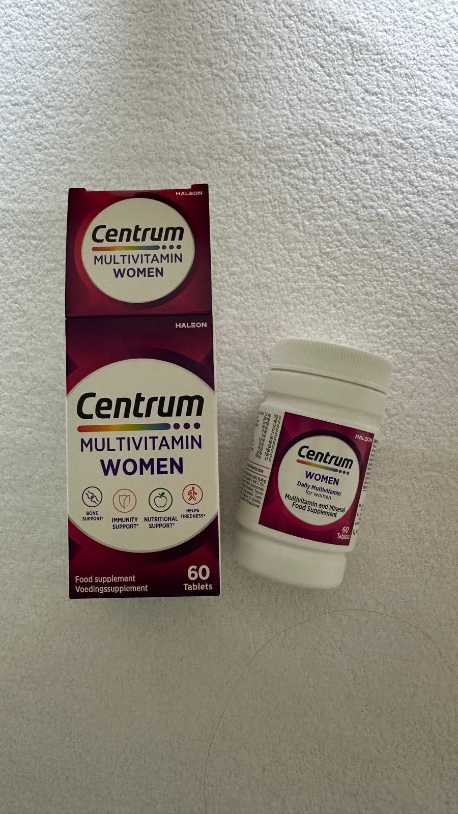 Centrum Multivitamine Vrouwen - 60 tabletten, Sport en Fitness, Gezondheidsproducten en Wellness, Ophalen of Verzenden, Nieuw