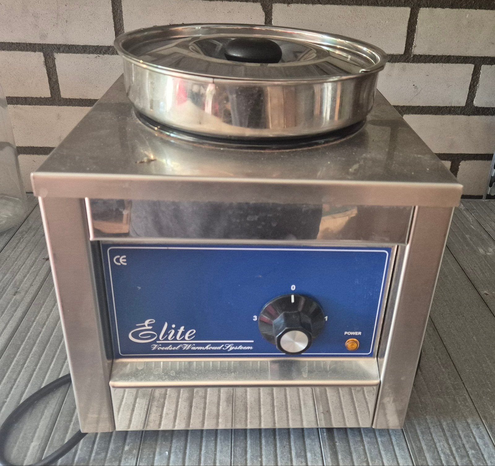 elite hotpot bain marie, Ophalen, Zo goed als nieuw