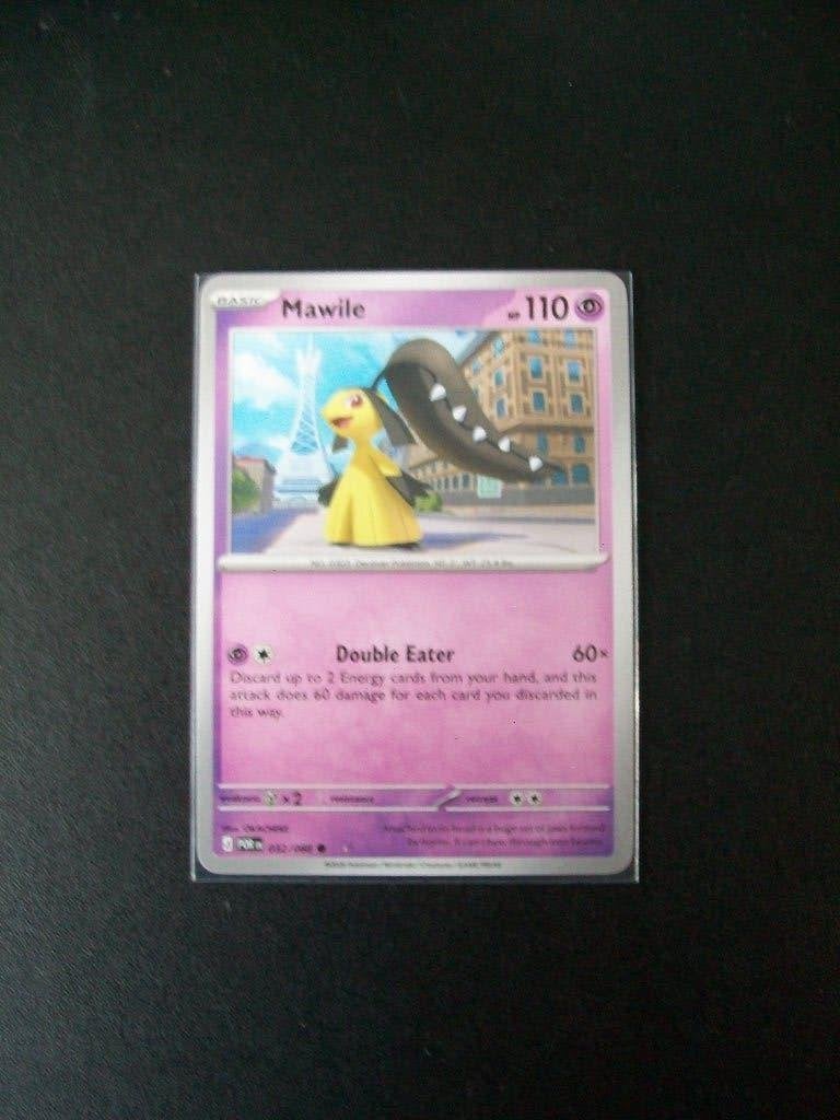 3601. Nieuwe Pokemon Kaart MAWILE HP 110 (032/088), Verzenden, Nieuw, Losse kaart