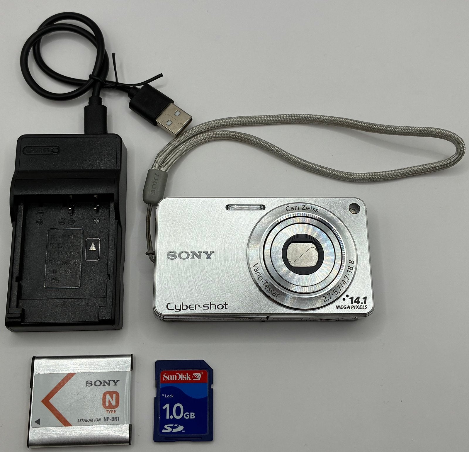 Sony Cyber-shot DSC-W350 - compact camera, Ophalen of Verzenden, Zo goed als nieuw, Sony, 8 keer of meer
