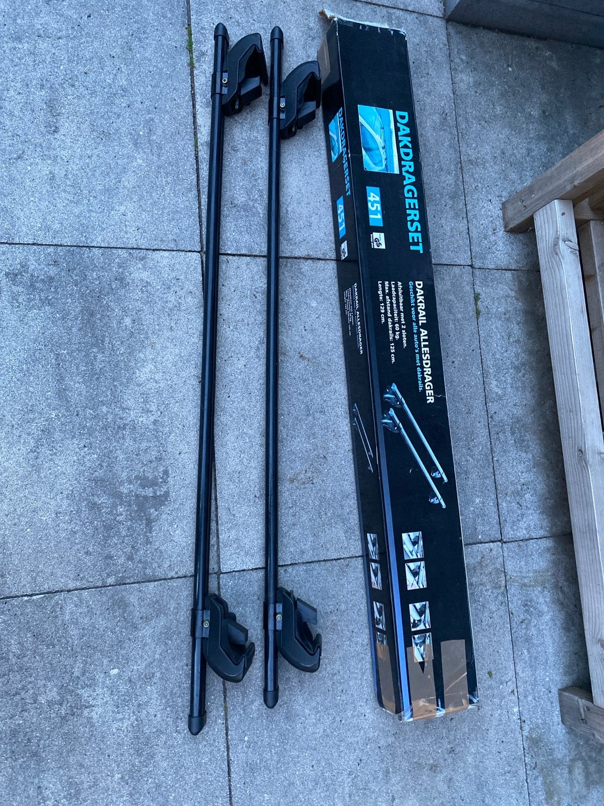 Dakkoffer Allesdrager Dakdragerset 451 - Nieuw in doos, Auto diversen, Dakdragers, Ophalen, Nieuw