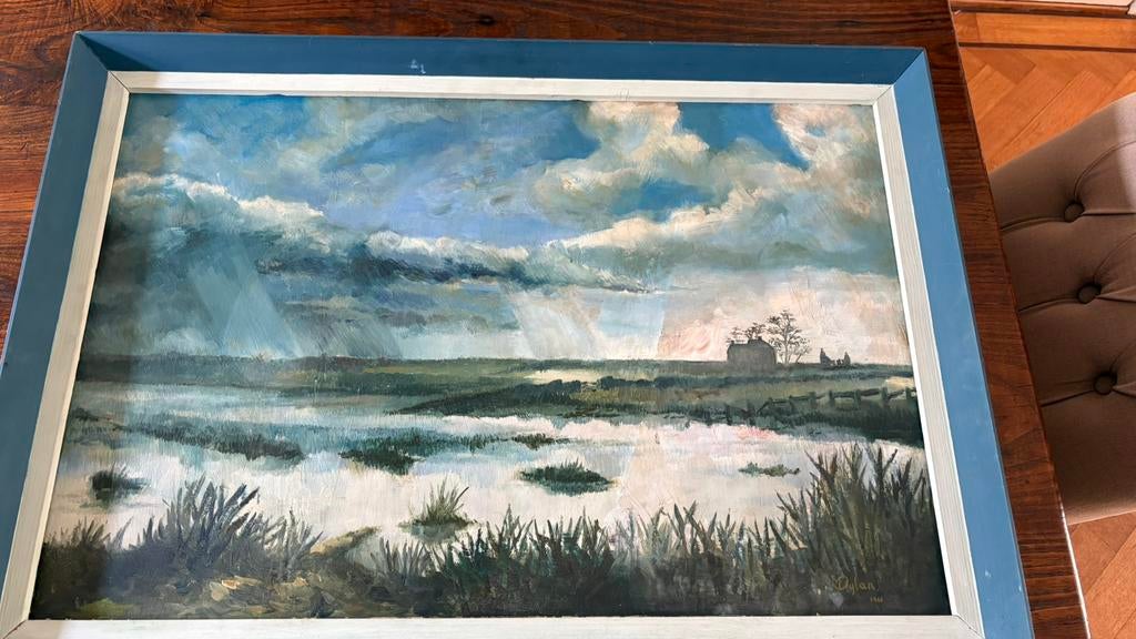 Landschap rond Heatrow London, Ophalen