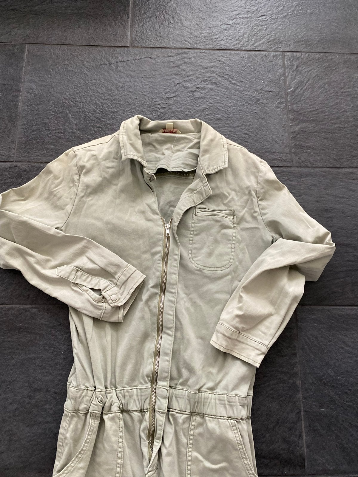 Place du Jour jumpsuit maat 38/M, Kleding | Dames, Jumpsuits, Ophalen of Verzenden, Gedragen, Maat 38/40 (M), Groen