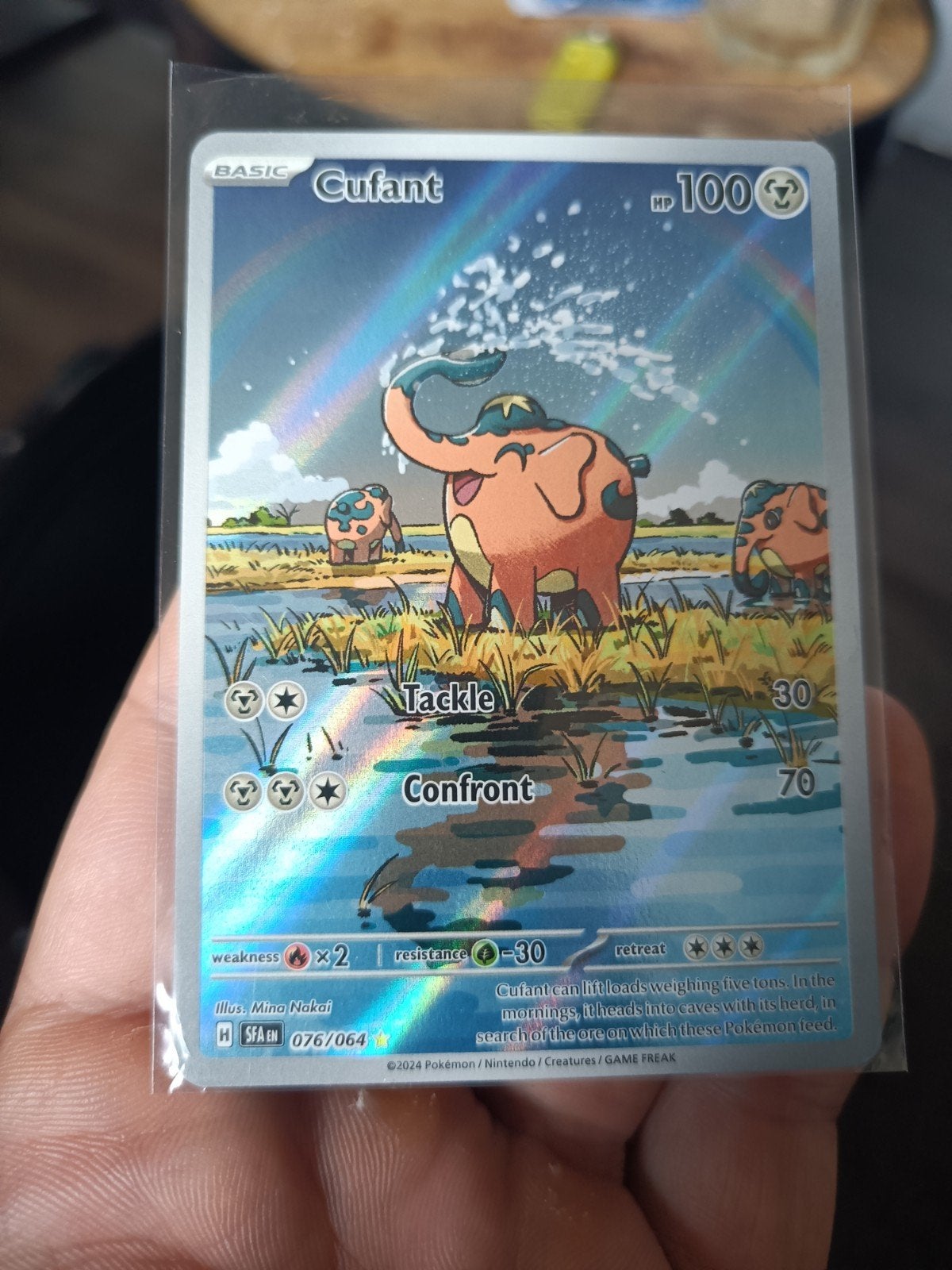 cufant, Hobby en Vrije tijd, Verzamelkaartspellen | Pokémon, Ophalen of Verzenden, Zo goed als nieuw