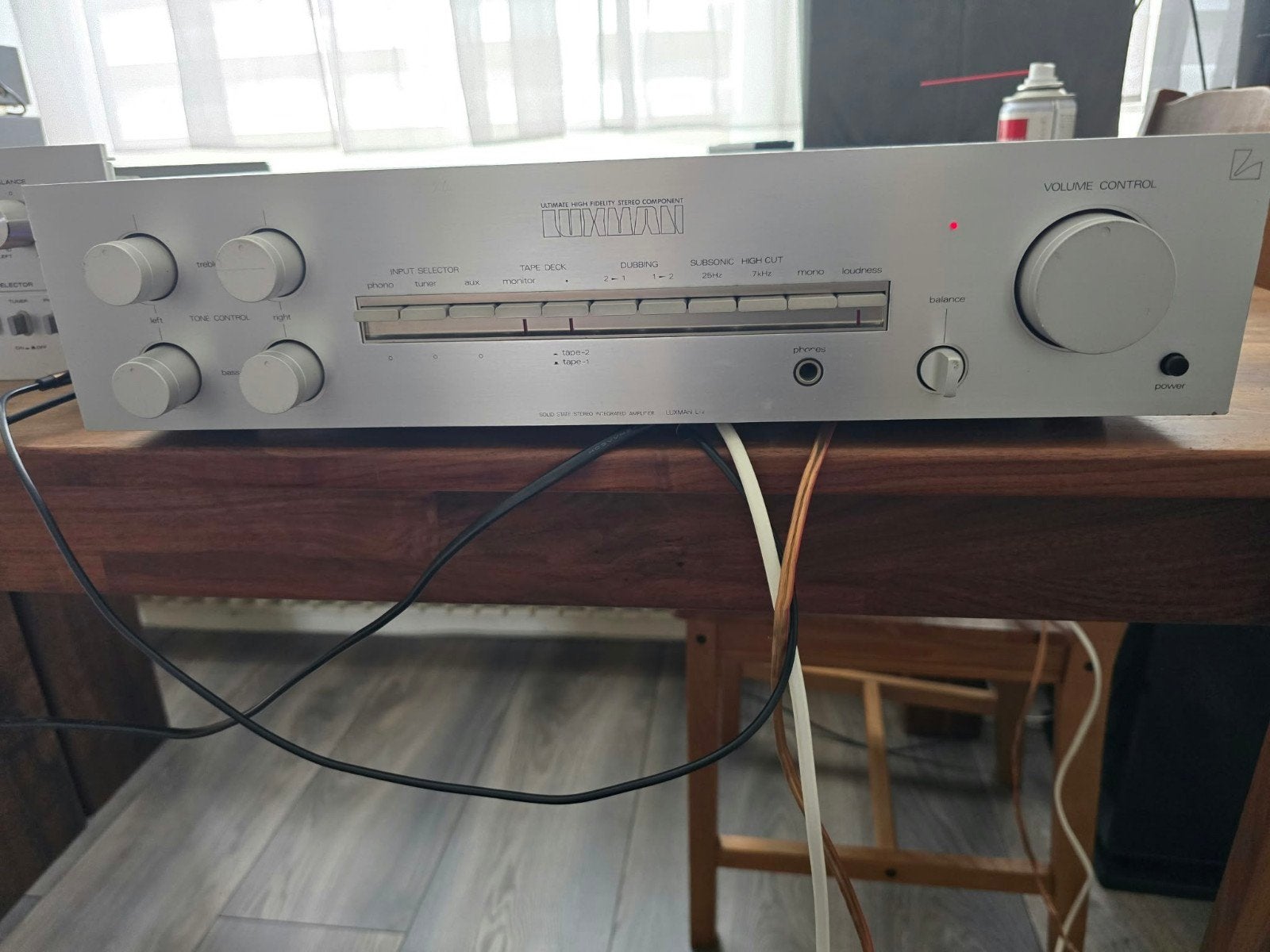 Luxman vintage stereo versterker, Audio, Tv en Foto, Ophalen of Verzenden, Minder dan 60 watt, Overige merken