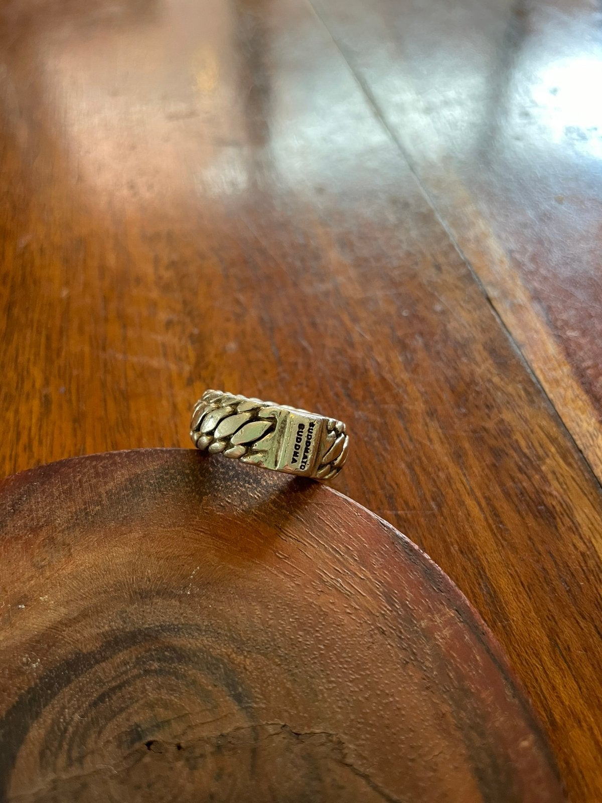 Buddha to buddha RING BEN SMALL maat 17, Sieraden, Tassen en Uiterlijk, Ringen, Ophalen of Verzenden, Zo goed als nieuw, 17 tot 18