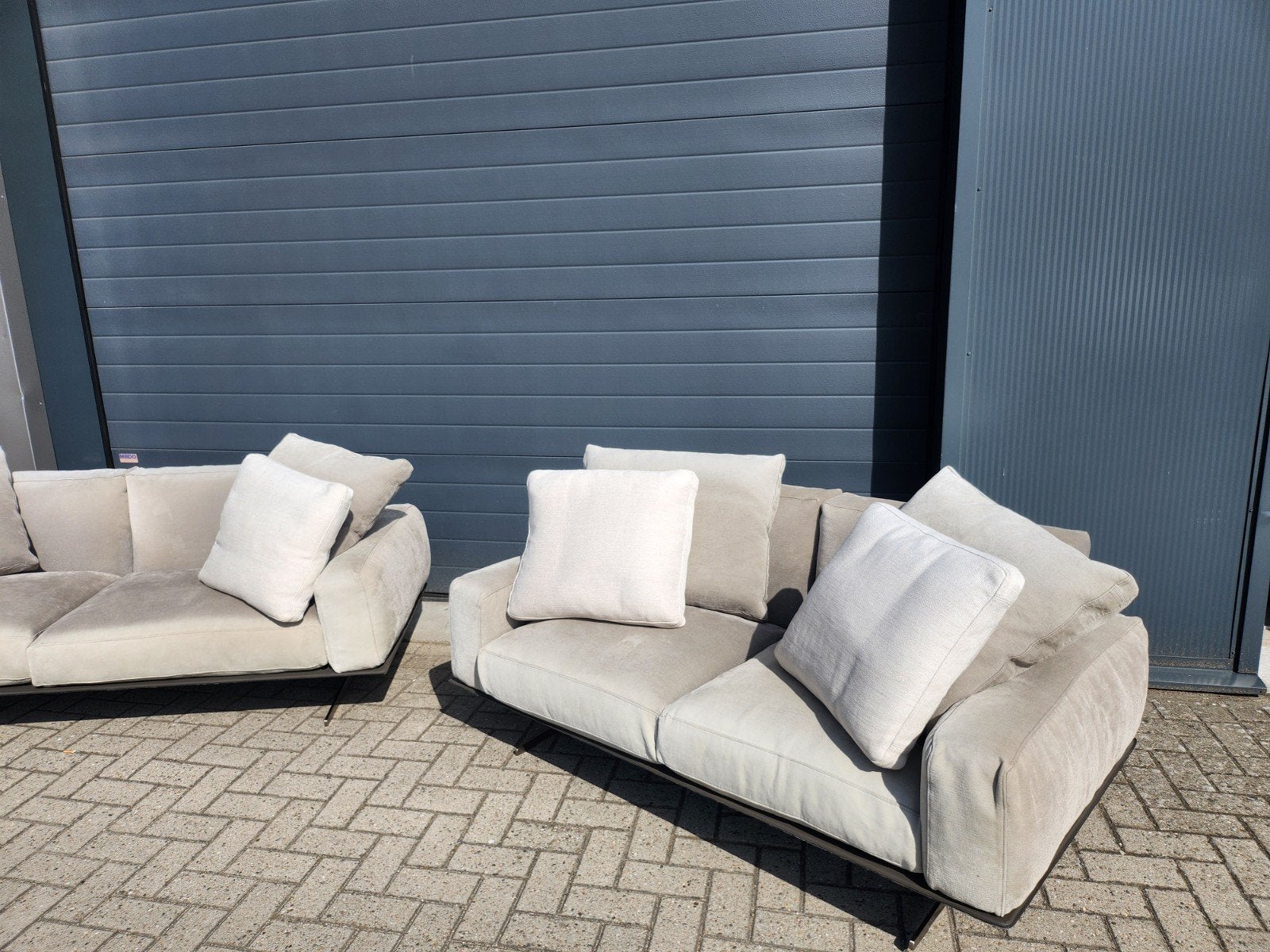 Flexform - Softdream 2 & 3 zitsbank by Antonio Citterio, Gebruikt, 125 cm of meer, 125 cm of meer, Ophalen of Verzenden