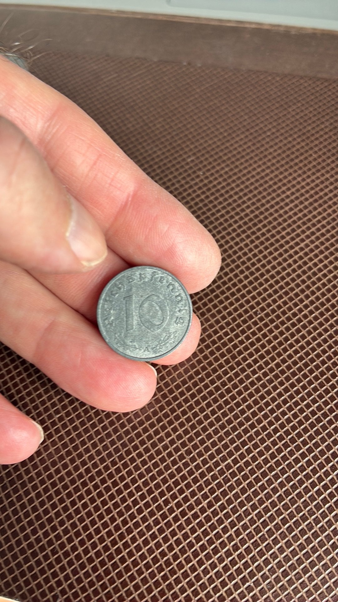 Duitsland 10 pfennig 1944 A zink, Ophalen of Verzenden, Duitsland