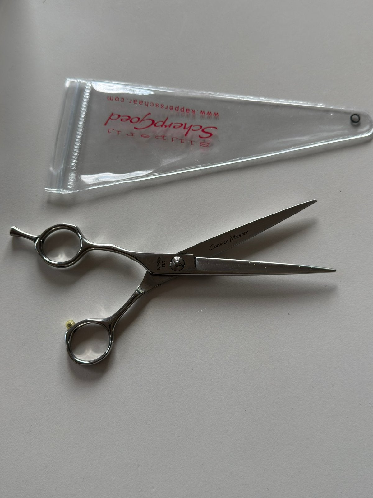 Linkshandige schaar Convex Master 6,5” CM 432-65L, Ophalen of Verzenden, Zo goed als nieuw