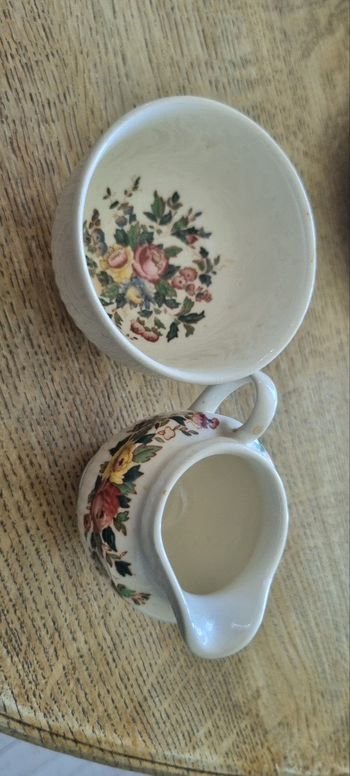 Wedgewood Conway suikerpot en melk, Antiek en Kunst, Ophalen