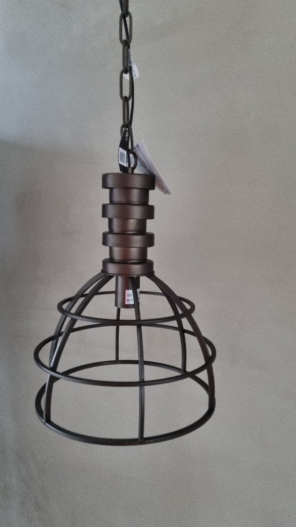 Nieuw PTMD hanglamp / draadlamp metaal, Stoer sober industrieel, Nieuw, Metaal, E27 (groot)