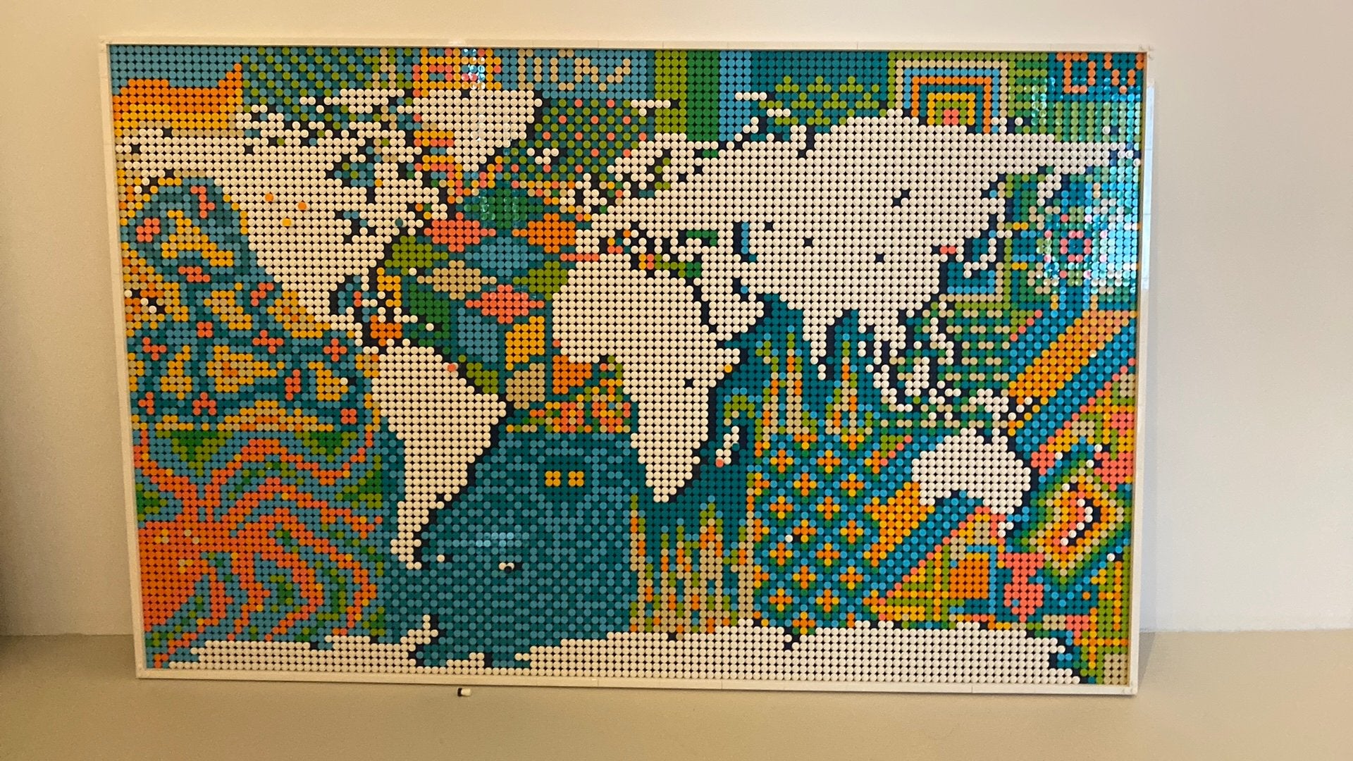 Lego 31203 wereldkaart, Ophalen, Zo goed als nieuw