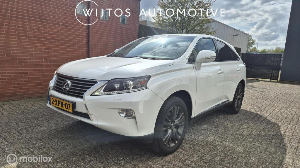 Lexus RX 450h 4WD Luxury Line, winterbanden, trekhaak, Auto's, Lexus, Automaat, Euro 5, Gebruikt, 2000 kg