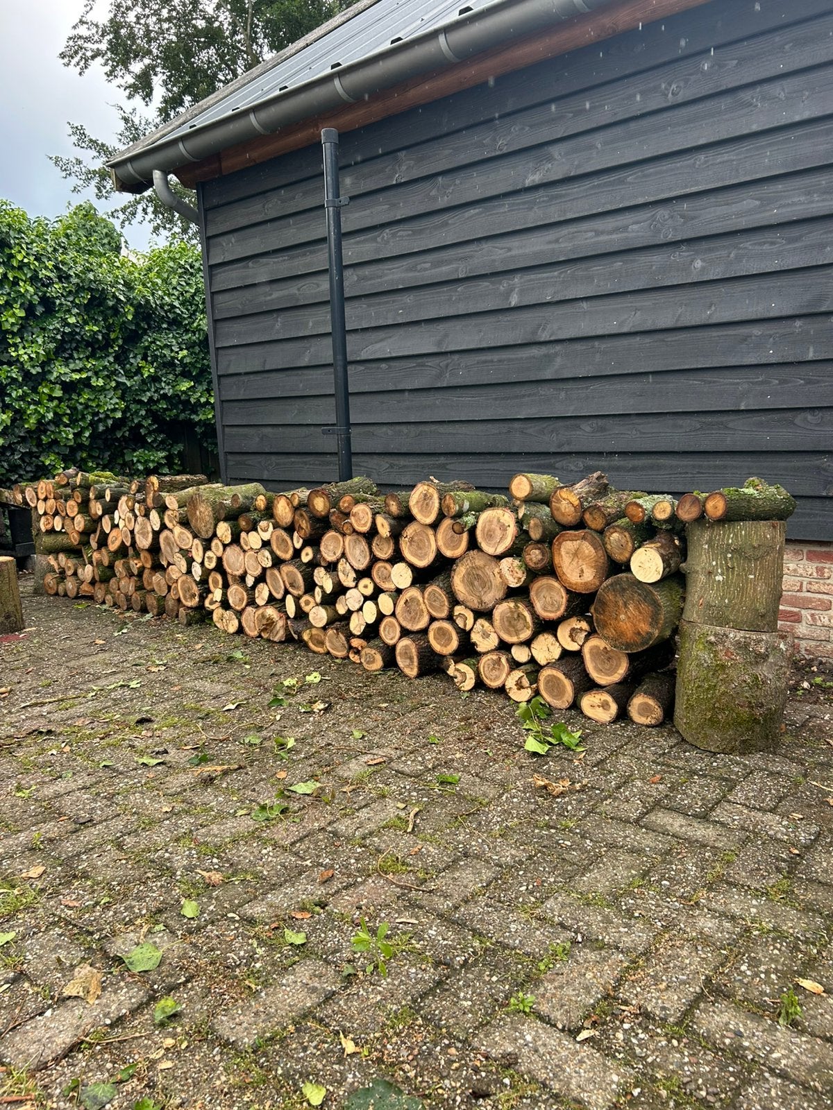 Haardhout Eiken, Tuin en Terras, Haardhout, Minder dan 3 m³, Ophalen of Verzenden, Eikenhout, Blokken