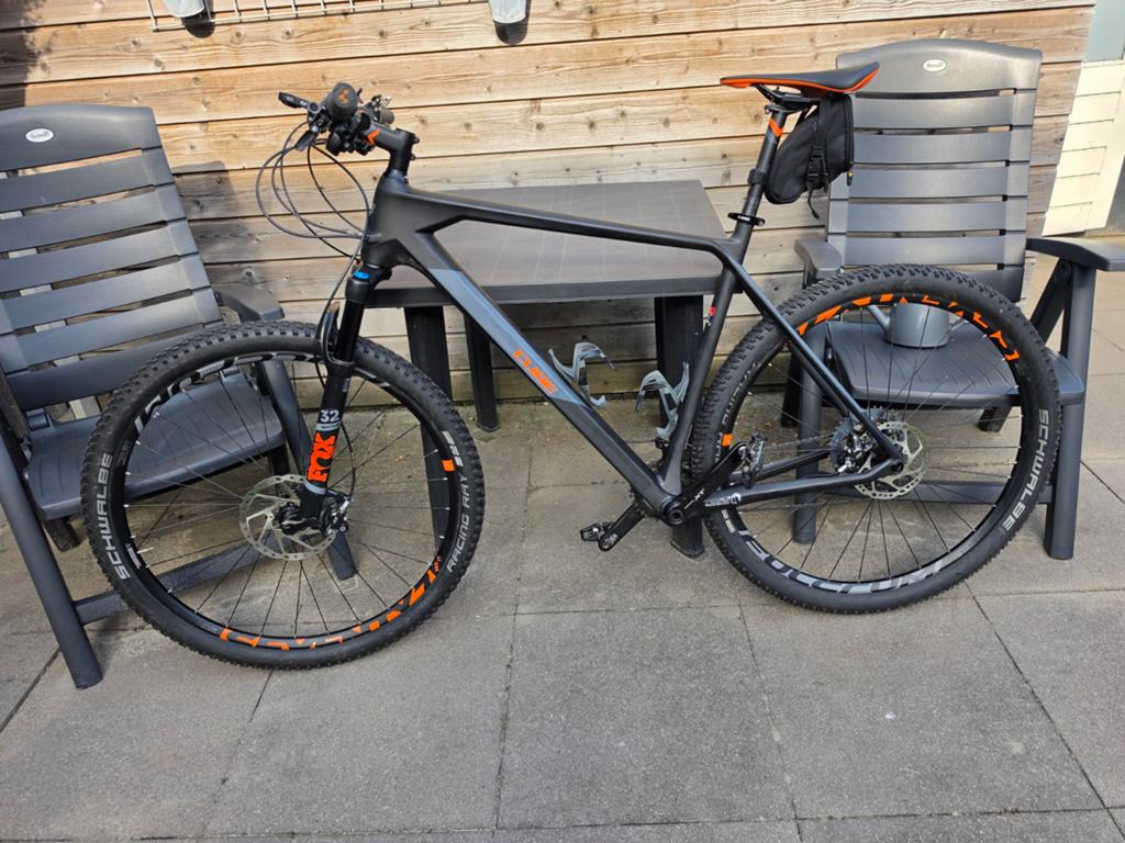 Cube Reaction C:62 Race zwart/oranje, Fietsen en Brommers, Fietsen | Mountainbikes en ATB, 57 cm of meer, Ophalen of Verzenden
