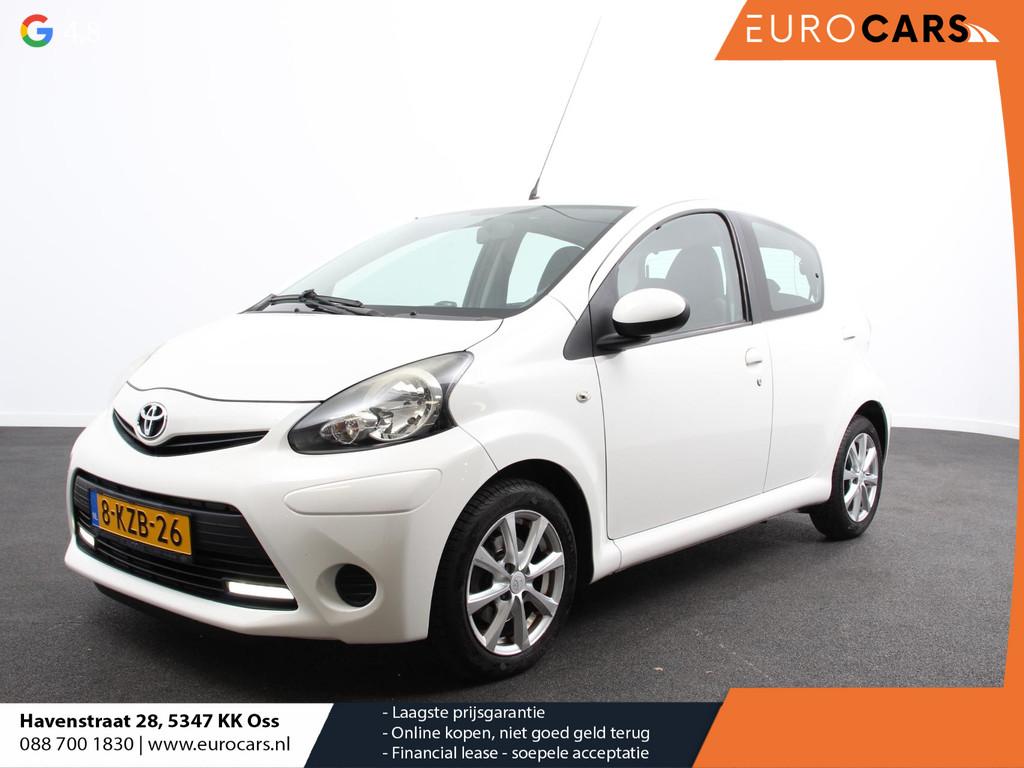 Toyota Aygo 1.0 VVT-i Aspiration Automaat Airco Parkeersenso, Auto's, Euro 5, Stof, Gebruikt, 4 stoelen