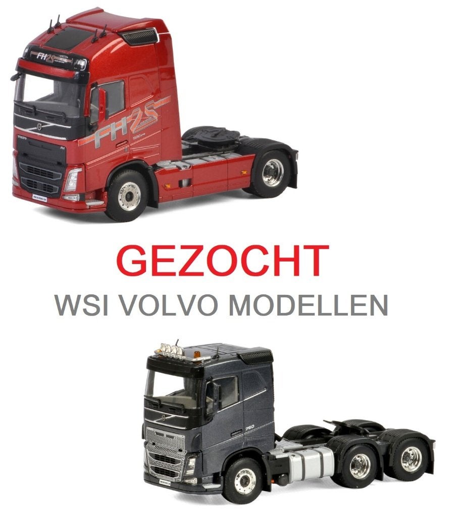 - GEZOCHT - WSI Volvo FH4 Modellen, Hobby en Vrije tijd, Modelauto's | 1:50, Ophalen of Verzenden, Nieuw, Bus of Vrachtwagen, Wsi