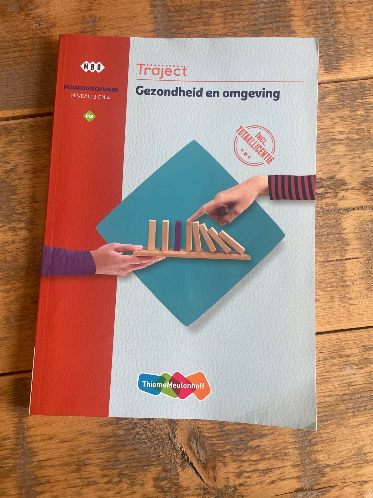 Traject Pedagogisch Werk Niveau 3 en 4: Gezondheid en Omgevi, Ophalen of Verzenden, Zo goed als nieuw, Overige niveaus, Overige vakken