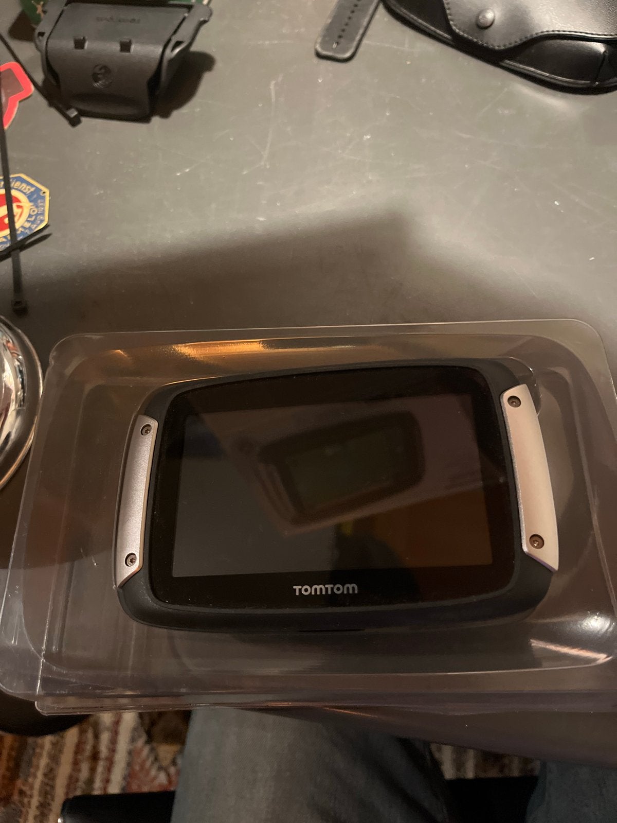 TomTom Rider 410 met levenslange kaarten en accessoires, Motoren, Ophalen of Verzenden, Zo goed als nieuw