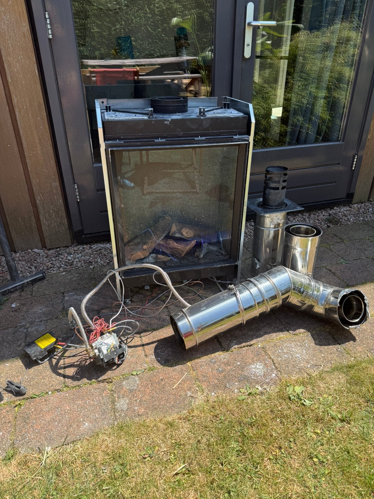 Inbouw gaskachel, Ophalen, Gebruikt, Gas, Inbouw