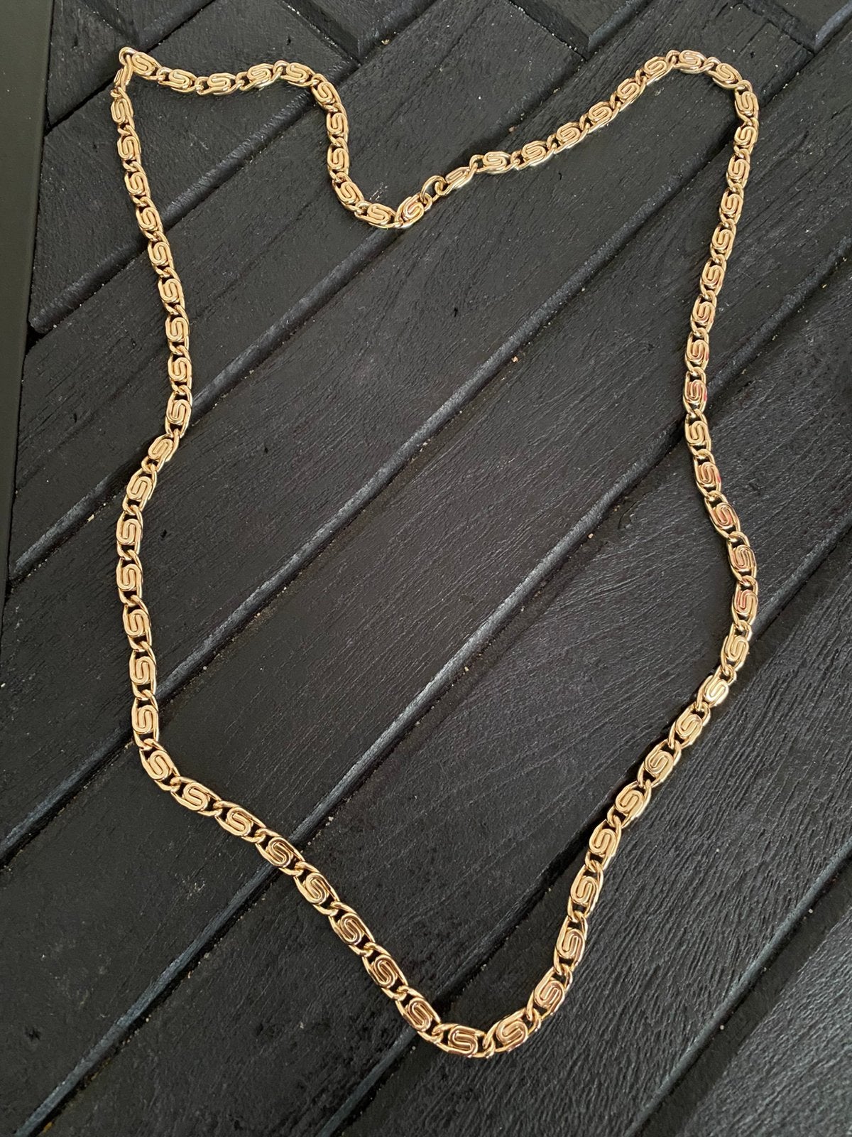 Grote koningsketting koningsschakel, Sieraden, Tassen en Uiterlijk, Kettingen, Ophalen of Verzenden, Zo goed als nieuw, Goud, Overige materialen
