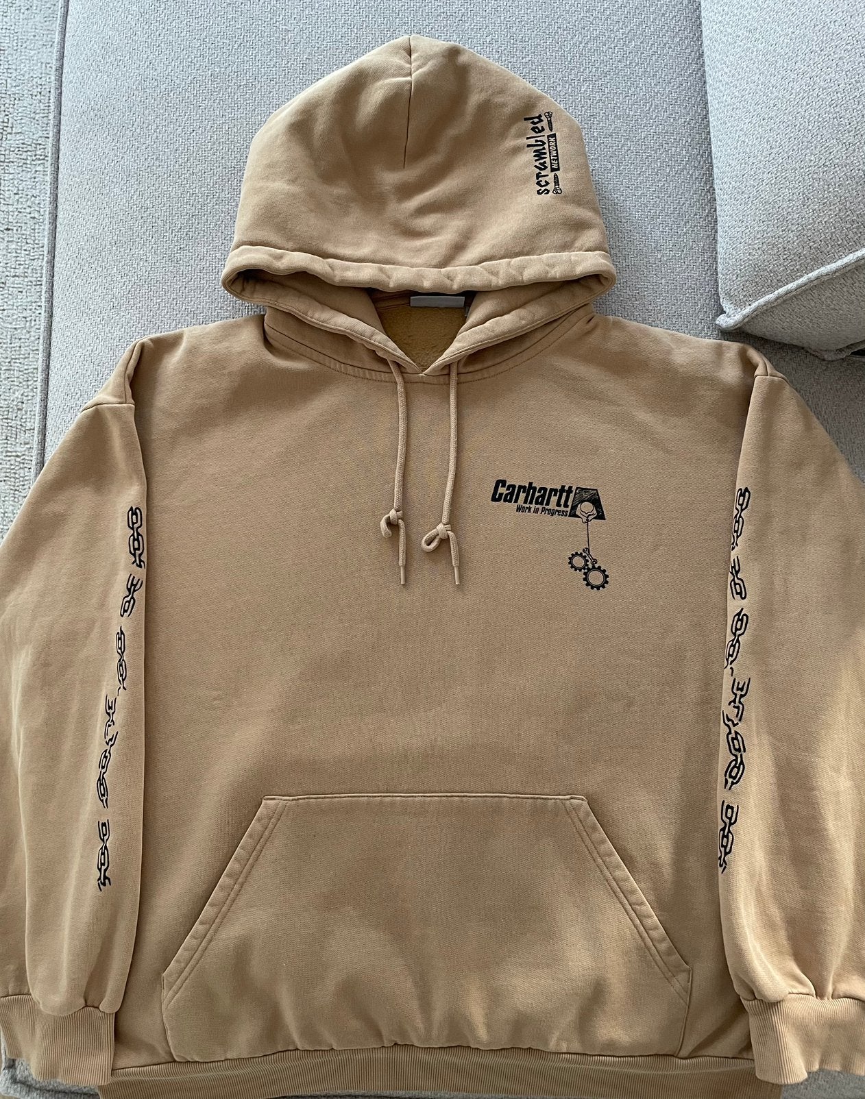 Carhartt WIP trui, Ophalen of Verzenden, Zo goed als nieuw, Maat 56/58 (XL), Beige