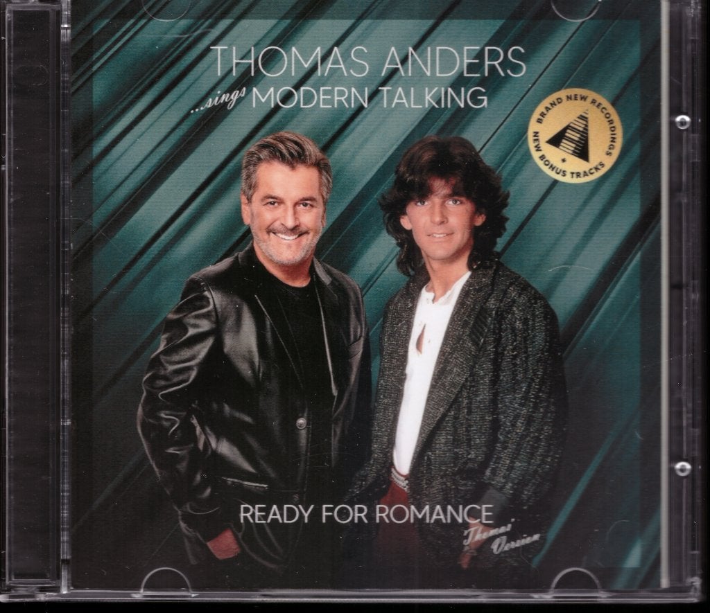 Thomas Anders 2 CD Sings Modern Talking Ready For Romance, Verzenden, Zo goed als nieuw, Pop, Album