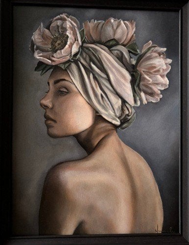 Kunsthandel Gennep -"Silence", Antiek en Kunst, Ophalen of Verzenden, Gesigneerd, Olieverf