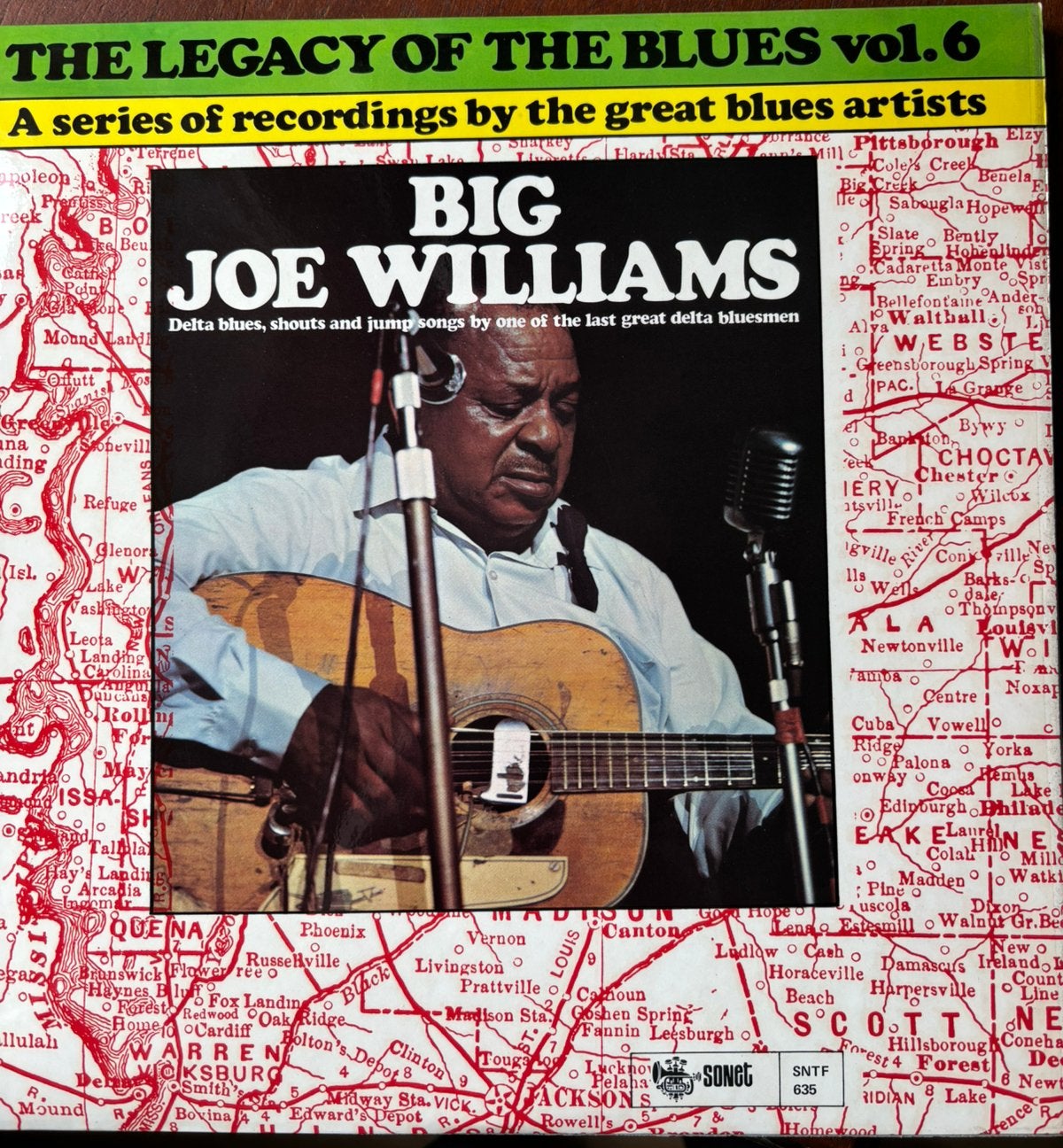 Big Joe Williams - vinyl lp, Ophalen of Verzenden, Blues, LP