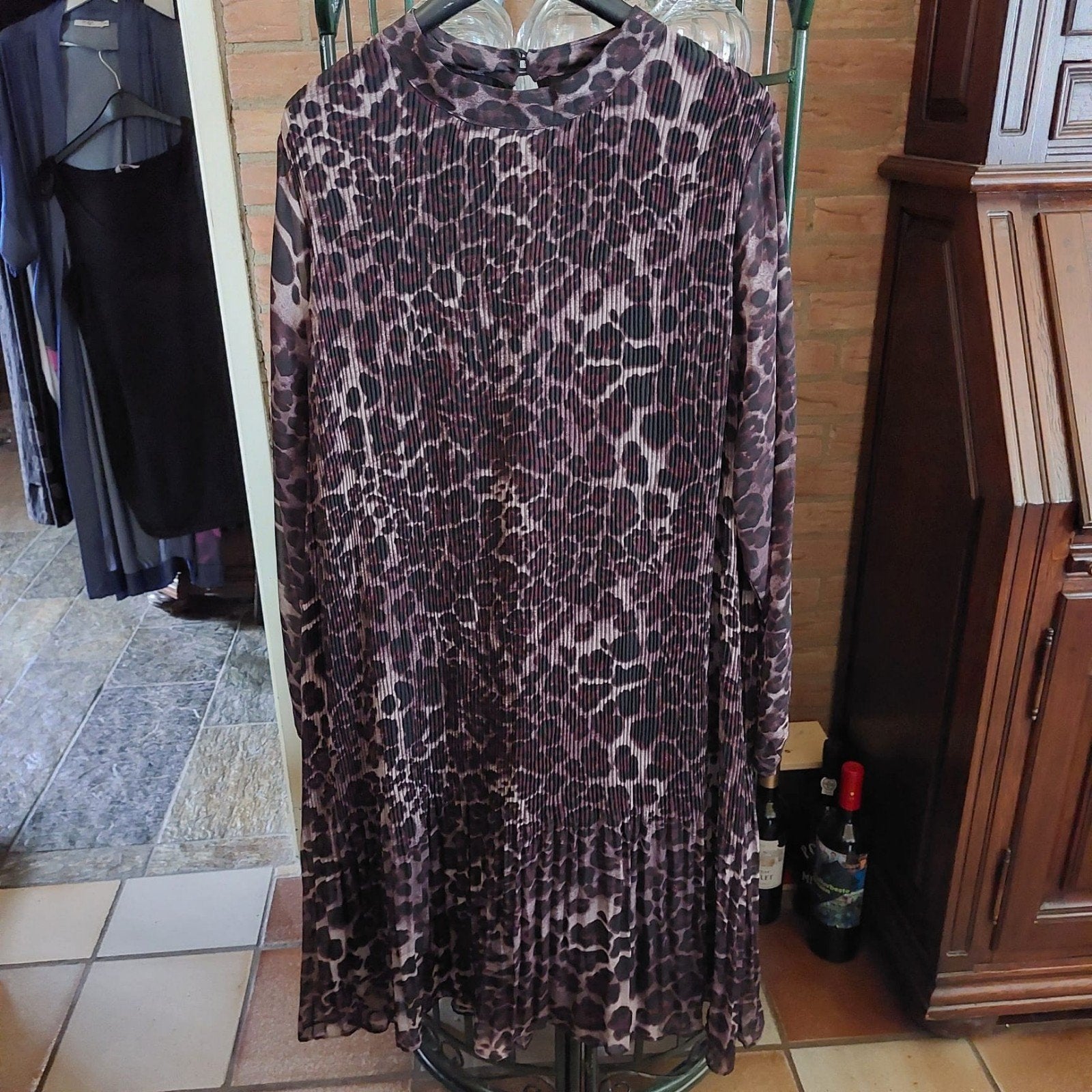 Jurk van het merk Zoey.  Maat L. (48), Kleding | Dames, Bruin, Verzenden, Jurk, Nieuw