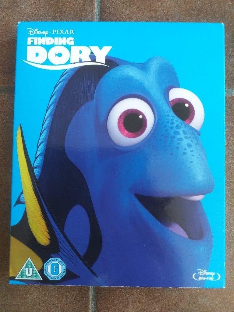 Finding Dory Limited Edition Artwork Sleeve Bluray, Ophalen of Verzenden, Zo goed als nieuw, Tekenfilms en Animatie