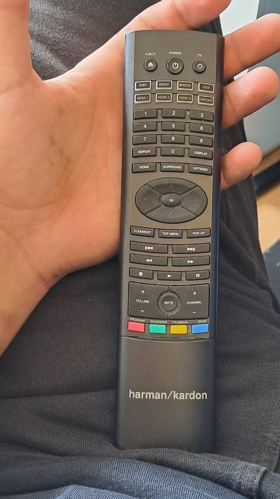 Harman Kardon Afstandsbediening, Ophalen of Verzenden, Gebruikt, Origineel, Receiver of Versterker