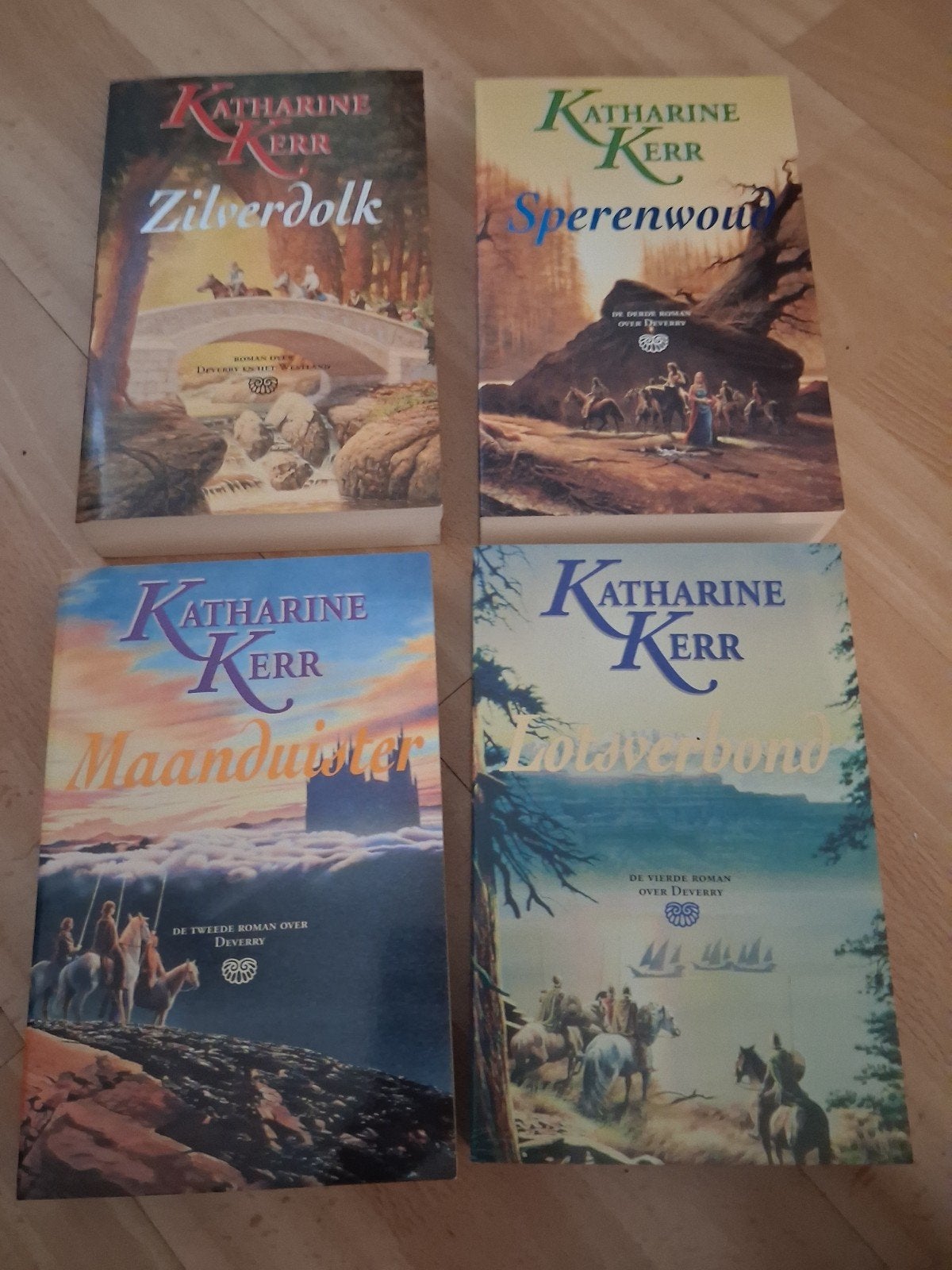 Vier fantasy boeken Katharine Kerr Deverry reeks, Ophalen of Verzenden