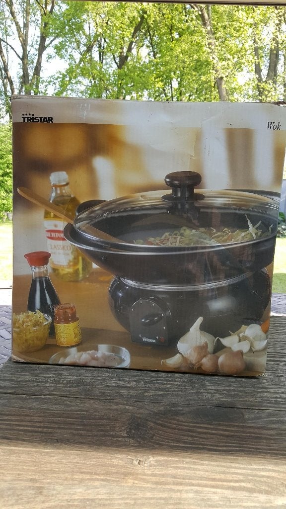 tristar elektrisch wokpan tafelmodel 1500 W, Ophalen of Verzenden, Zo goed als nieuw, Tristar