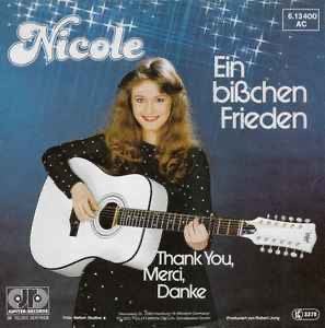 Nicole – Ein Bißchen Frieden / Single 7 / VG+ / 16/6, Tickets en Kaartjes, Eén persoon