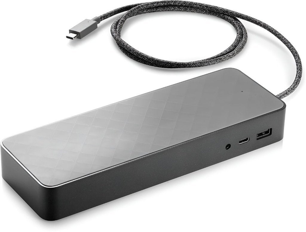HP USB-C Universeel Dock HSA-B005DS & HP 90W Voedingsadapter, Hp, Refurbished, Ophalen of Verzenden, Nvt