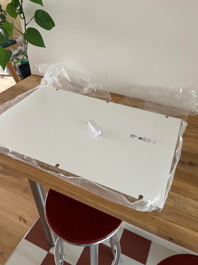 Utrusta plank Ikea Metod 40x60cm nieuw, Huis en Inrichting, Keuken | Keukenelementen, Ophalen, Minder dan 50 cm, Wit, Nieuw