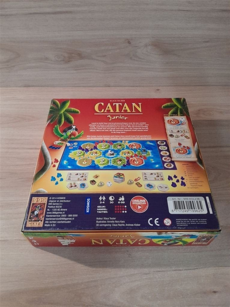 catan junior - 999 games - s5515, Verzenden, Zo goed als nieuw