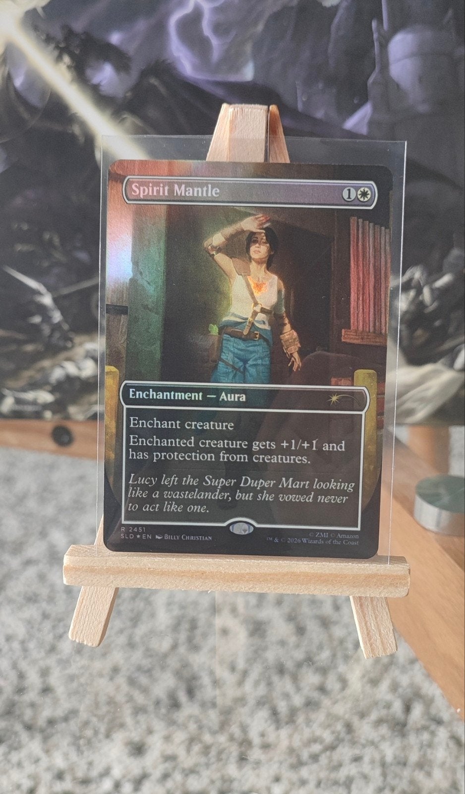 Spirit Mantle - SLD Foil EN, Verzenden, Zo goed als nieuw, Losse kaart, Foil