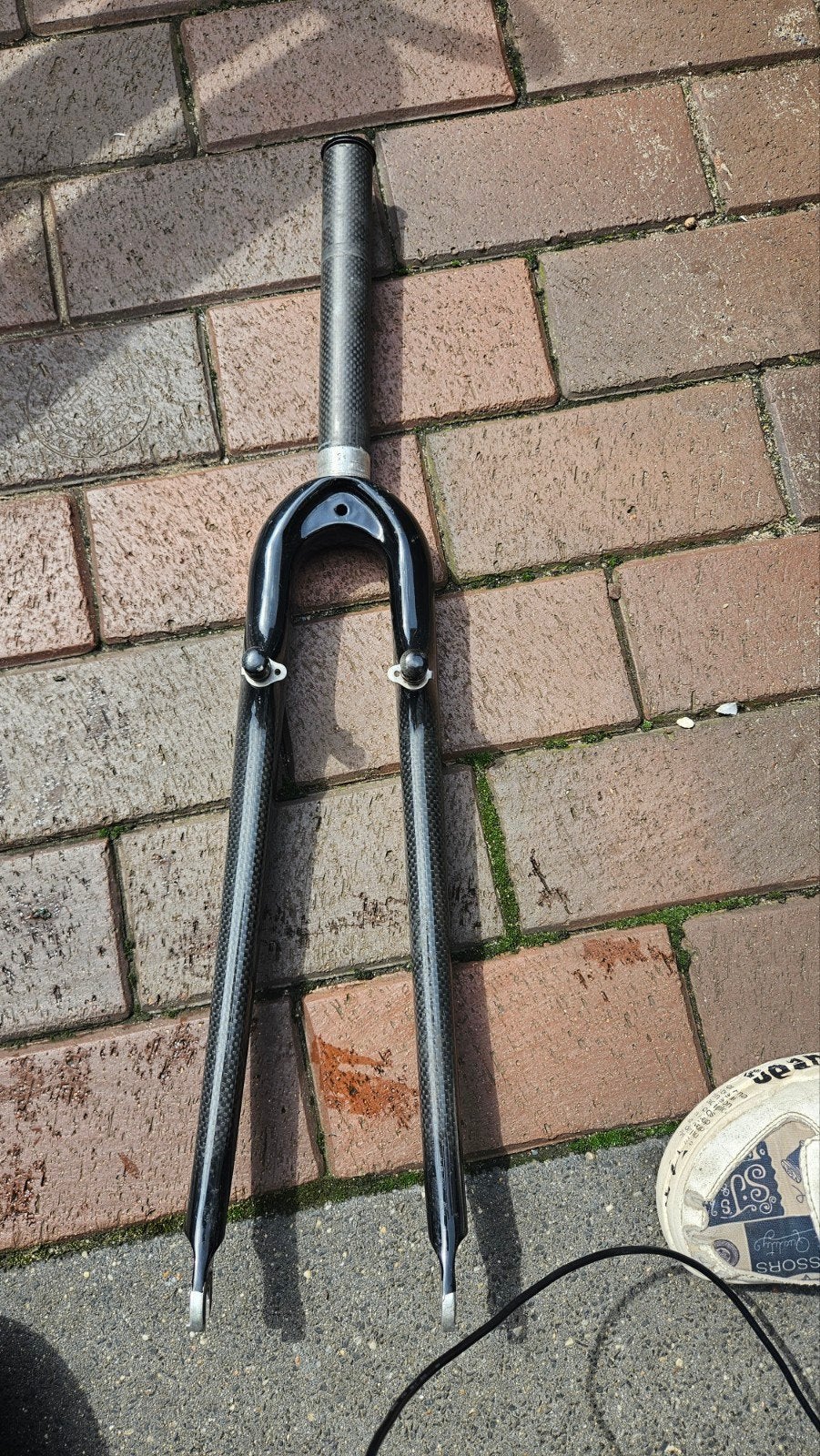 Carbon voorvork voor crossfiets / veldrijden, Ophalen of Verzenden, Zo goed als nieuw, Gravelbike, Voorvork