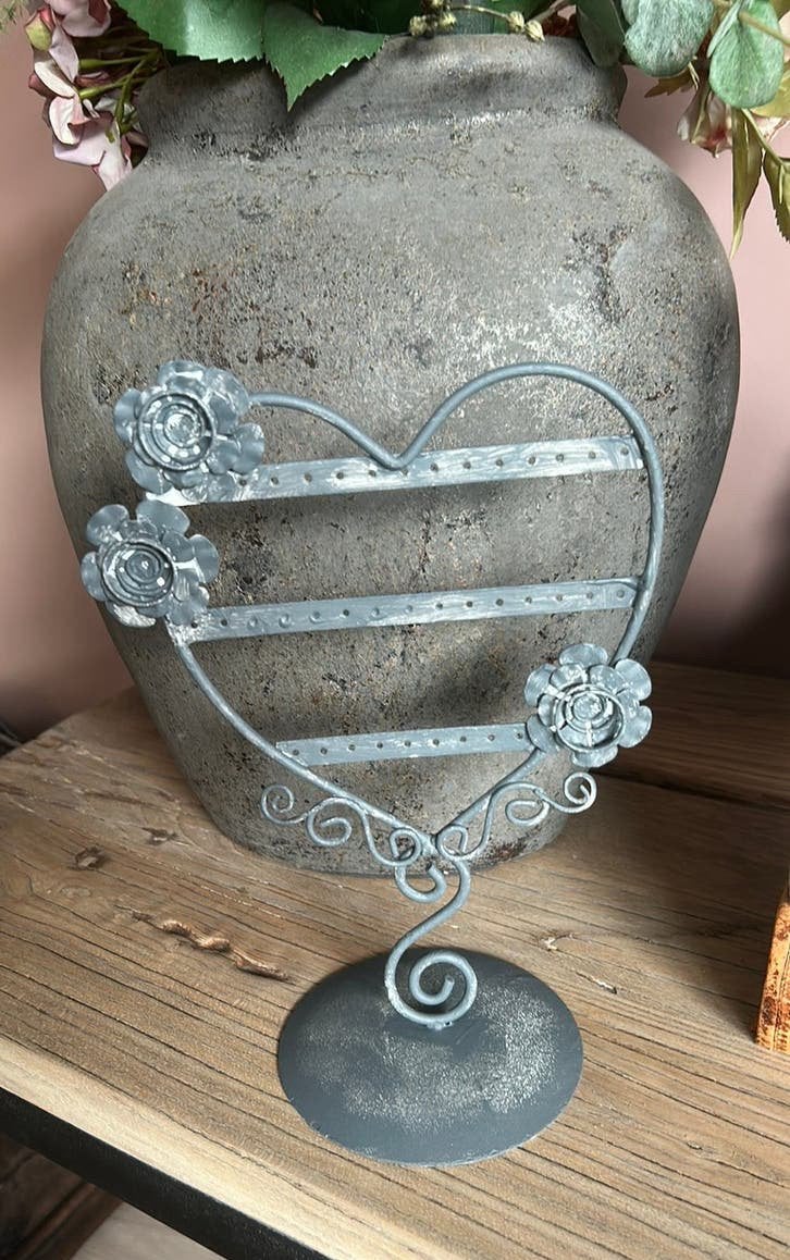 Brocante sieraden/oorbellenstandaard, Ophalen of Verzenden